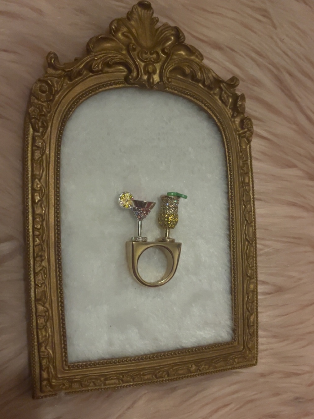 Betsey Johnson Island Drinks Ring - Picture 6 of 6